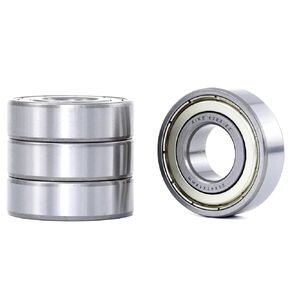 XiKe 2 Pcs 6204ZZ Double Metal Seal Bearings 20x47x14mm, Pre-Lubricated and Stable Performance and Cost Effective, Deep Groove Ball Bearings.