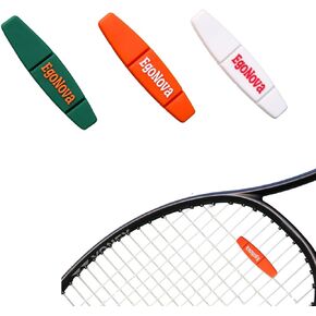 Tennis Racket Dampener, Tennis Dampener for Racket, Shock Absorber Tennis Vibration Dampener in 3 Colors,3 Pcs