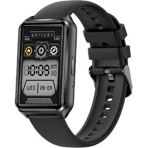 1.57" Fitness Tracker Watch24/7 Heart Rate Sleep Blood Oxygen Monitor,IP68 Waterproof Smart Watches Step Calorie Counter Pedometer Health Activity Trackers SmartWatch for Women Men-(Black)