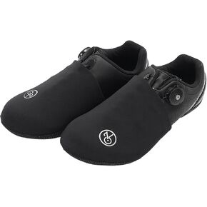 YKYWBIKE Cycling Shoe Covers Thermal Shoe Toe Covers Winter Cycling Overshoes Protectors Windproof Half Shoecover for Men Women Bike Shoe Covers for Mountain Road Bike