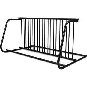 Garvee Commercial Bike Rack Garage Floor, Grid Bike Rack in Ground, 10-Bike Capacity Dual Sided Bicycle Storage Stand Floor Parking Stand for Garages, Stores, Schools & Universities Power Coated Steel