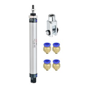 YOKIVE Pneumatic Air Cylinders, with Y Connectors and Quick Fitting Great for Automatic Equipment (16mm Bores 100mm Stroke)