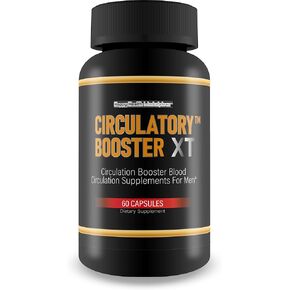 Circulatory Booster XT - Our Best Circulation Booster Blood Circulation Supplements For Men - Advanced Blood Flow Support For Whole Body Circulation Support - Better Blood Flow Blood Circulation Pills