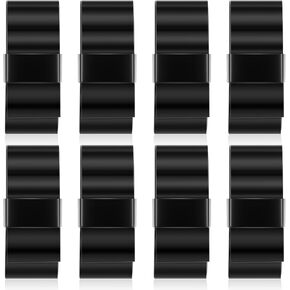 8 Pcs Foosball Wraps Foosball Table Parts Foosball Handle Grips Wraps Foosball Table Replacement Accessories with Velvety Comfort for Tournament Anti Slip and Absorbent Grip, Black
