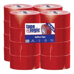 Tape Logic (3 Pack) Multipurpose Black Gaffers Tape, 3 Inch x 60 Yards, Heavy Duty 11 Mil Thick - Easy Tear, Non-Reflective, Residue Free, Floor Marking and Social Distancing