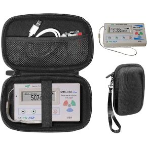 حافظة getgear لجهاز قياس مراقبة كاشف الإشعاع النووي الرقمي GQ GMC300EPlus Fullfill، مقياس مراقبة كاشف الإشعاع النووي الجديد GQ GMC-320 Plus Geiger Counter (إصدار محدث)
