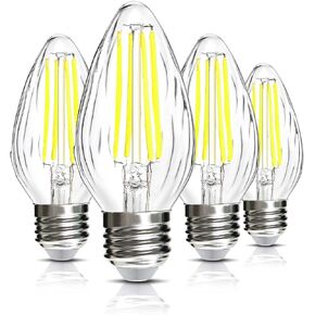 BRIMAX F15 8W Led Porch Light Bulb Outdoor, LED Post Bulb for 75W - 80W Incandescent Equivalent
