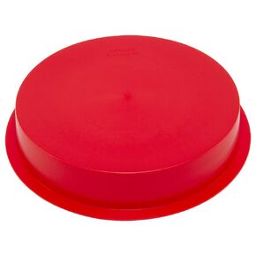Caplugs 99394344 Plastic Tapered Cap and Plug. T-1070, PE-LD, Cap OD 4.18" Plug ID 4.43", Red (Pack of 10)