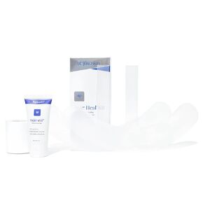 Rejuvaskin Scar Heal Kit for Breast Scars, Soften, Flatten, Reduce and Recover, Silicone Sheeting, RejuvaSil Gel & Medical Tape, Breast Piece Pair