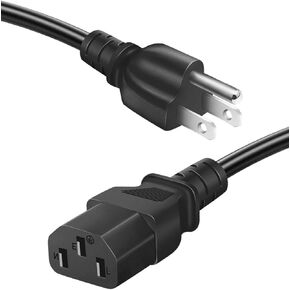 AC Power Cord for Instant Pot Electric Pressure Cooker, Power Quick Pot, Rice Cooker, Smart Power Cooker, Soy Milk Maker, and More Kitchen Appliance Replacement 3 Prong Power Cable