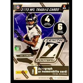 23 PANINI Zenith Football Value Box