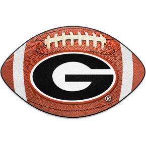 سجادة كرة القدم FANMATS 3024 Georgia Bulldogs - 20.5 بوصة. × 32.5 بوصة. | سجادة وسجادة لديكور المنزل لعشاق الرياضة - شعار G الأساسي (مخطط باللون الأحمر)