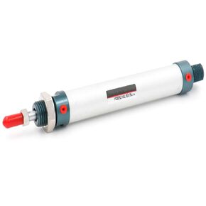 Baomain Mini Air Cylinder MAL 16 X 75 Single Male Thread Rod Dual Action 16 Bore 75 Stroke