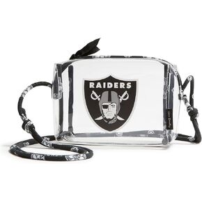 Vera Bradley Women's Clear NFL Crossbody Bag (Multiple Teams Available)