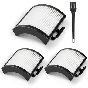 3 Pack IW3511 IW1111 HEPA Filter Replacement Parts For Shark IW3511 IW1120 Detect Pro Lightweight Cordless Stick Vacuum Cleaner