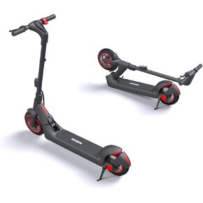 Electric Scooter Electric Scooter Adults with 350W Motor Up to 60KM & 37 Miles E-Scooter Lightweight Folding Electric Scooter for Adults with 10'' Solid Tires & APP Control