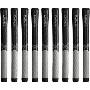 Winn Dri-Tac LT - LITE series. Set of 9 - Winn Golf Grip Standard, Midsize, Oversize. Polymer technology winn golf grips. Less tapered profile