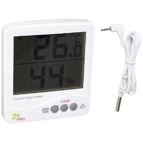 91000-027/B Jumbo Display Digital Thermo-Hygrometer, -50+70°C/-58+158°F/20-99% RH Range