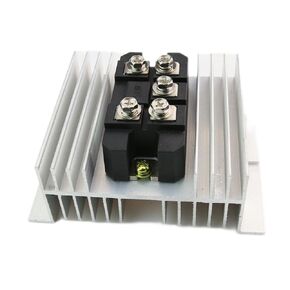 3 Phase Rectifier Bridge 100Amp MDS100A1600V Diode Bridge Rectifier with Heat Sink W-95 Widely Used for Power Supply