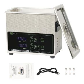 30L Ultrasonic Cleaner - 28/40kHz Dual-Frequency Digital Ultrasonic Cleaning Machine with Heater, Timer, and Degas Function