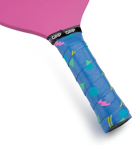 Get A Grip Pickleball Paddle Grip Tape - Anti-Slip/Moisture Wicking Pickleball Overgrips - Precut Pickleball Paddle Wrap Grip Tape in Saudi Arabia