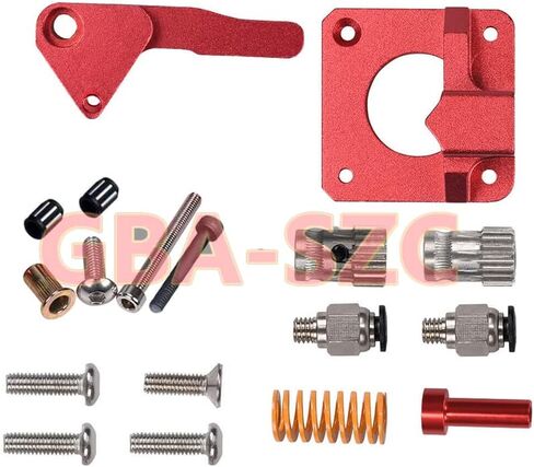 Ender 3 Dual Gear Extruder,Dual Drive Metal Extruder for Ender 3 V2/Pro/Ender 5/Plus/CR-6 SE/Ender 3 Neo/Max Neo/CR10/10S/CR10S Pro/Chiron/Vyper/i3 Mega 3D Printer. in Saudi Arabia