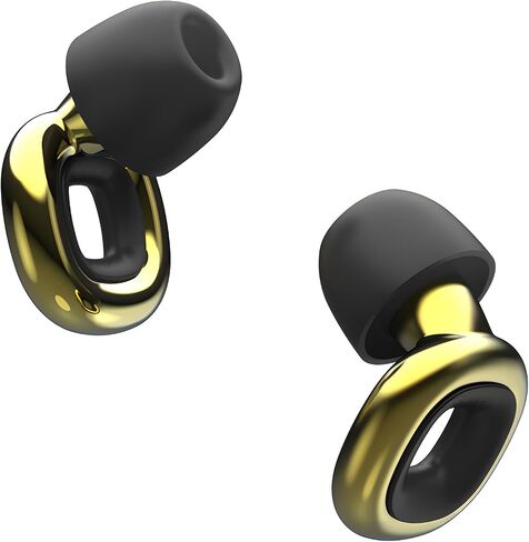 Ear Plugs for Noise Reduction, Comfortable High Fidelity Earplugs for Sleep, Concert, Musicians, Motorcycles, Study, Flights & Noise Sensitivity - Rose Gold in Saudi Arabia