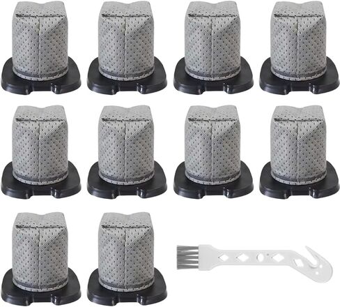 10 عبوات من فلاتر CH701 من ANBOO بديلة للمكانس الكهربائية المحمولة باليد من Shark Cyclone PET CH701، CH701C، CH700WM، CH700، قطعة بديلة # XDCFCH700 in Kuwait