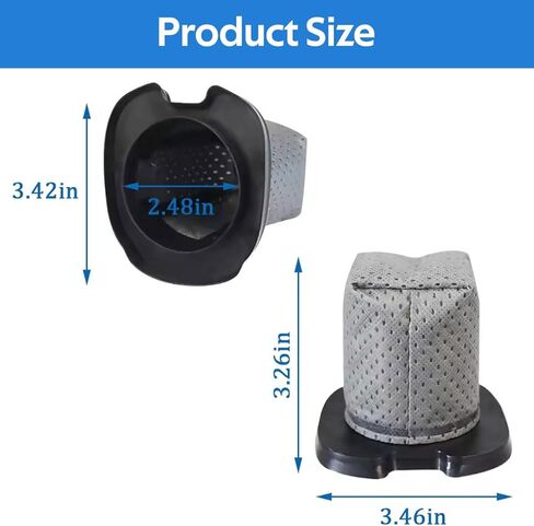 10 عبوات من فلاتر CH701 من ANBOO بديلة للمكانس الكهربائية المحمولة باليد من Shark Cyclone PET CH701، CH701C، CH700WM، CH700، قطعة بديلة # XDCFCH700 in Kuwait