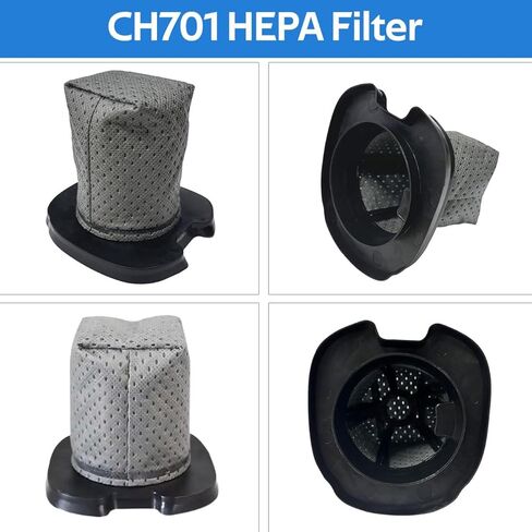 10 عبوات من فلاتر CH701 من ANBOO بديلة للمكانس الكهربائية المحمولة باليد من Shark Cyclone PET CH701، CH701C، CH700WM، CH700، قطعة بديلة # XDCFCH700 in Kuwait