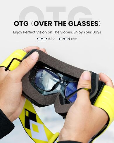 عدسة OutdoorMaster Ultra Ski Goggles من ZEISS، نظارات OTG على الجليد ذات رؤية واسعة مضادة للضباب، عدسة قابلة للتبديل، نظارات ثلجية in Saudi Arabia
