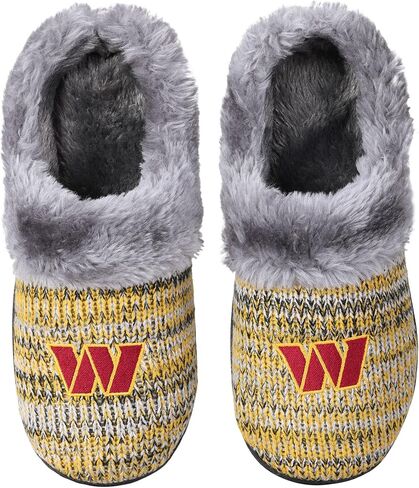 FOCO Women's NFL Team Logo Peak Slide Slippers in Saudi Arabia