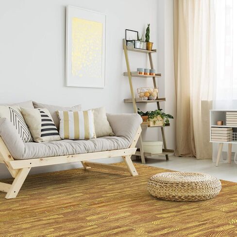 Yes4All 12,24,36 SQ.FT Wood Grain Puzzle Exercise Mat Protective Flooring, EVA Interlocking Foam Floor Tiles with Border for Home in Kuwait