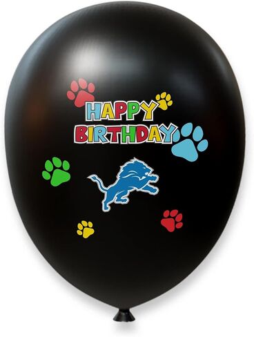 مجموعة حفلات عيد ميلاد الكلاب ديترويت لايونز من الدوري الوطني لكرة القدم الأمريكية مكونة من 8 قطع مع باندانا كرة قدم واحدة صغيرة/متوسطة، ولعبة كعكة عيد ميلاد واحدة و6 بالونات عيد الميلاد، ومجموعة عيد ميلاد للكلاب، وزي، وإكسسوارات ممتعة لحفلات الكلاب in Saudi Arabia