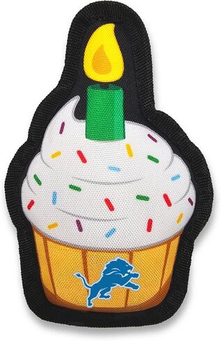 NFL Detroit Lions Dog Birthday Party Set 8pcs with 1 Football Bandana Small/Medium, 1 Birthday Cake Toy & 6 B-Day Balloons, Dog Birthday Set, Costume, Fun Doggie Party Accesories in Saudi Arabia