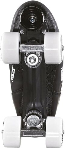 ROCES Unisex Kolossal Black/White Roller Skates for Intermediate and Upper Intermediate Level Skaters | Comfortable High-Performance Street Quad Skates for Women and Men in Kuwait