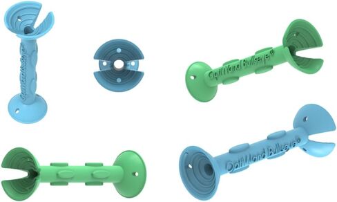 Bullseye 3 Pack Large Soft Contact Lens Removal & Insertion Tools - Silicone Rubber Eye Lens Inserter & Remover Device with Large Pincher & Finger Grips - Safe & Easy to Use, Travel Size - 1.88" in Kuwait