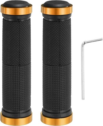 HARFINGTON Bike Handlebar Grips Double Lock on Non-Slip Bicycle Grips Fit Handlebars for Mountain Road Foldable MTB BMX Scooter Cruiser Tricycle in Kuwait