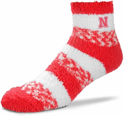 For Bare Feet NCAA Unisex Cozy Soft Sleep Socks, Ankle Length Lounge, One Size Fits Most, Ultimate Comfort in Saudi Arabia