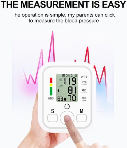 أجهزة قياس ضغط الدم للاستخدام المنزلي، شاشة رقمية أوتوماتيكية للذراع العلوي، سوار ذراع واسع النطاق in Kuwait