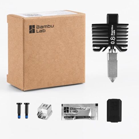 Original Bambu LAB Hardened Steel Hotend Kit P1,X1 - X1 Series and P1 Series (0.6MM) in Saudi Arabia