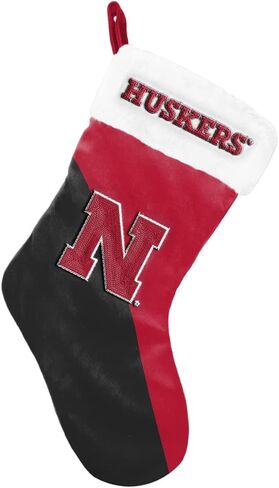Forever Collectibles 9418584511 Nebraska Cornhuskers Basic 2020 Holiday Stocking in Saudi Arabia