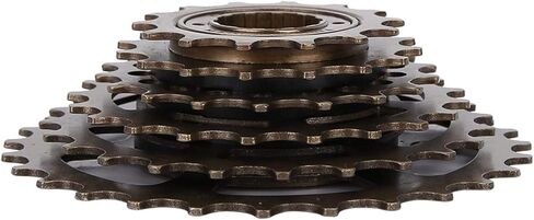 6 Speed Mountain Bike Cassette, Bicycle Freewheel 14T to 28T Premium Metal Bicycle Cassette Suitable for Mountain Bike, Road Bike, MTB, BMX in Kuwait