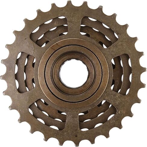6 Speed Mountain Bike Cassette, Bicycle Freewheel 14T to 28T Premium Metal Bicycle Cassette Suitable for Mountain Bike, Road Bike, MTB, BMX in Kuwait