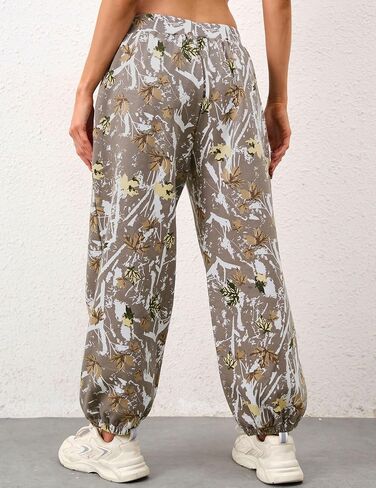 Women's Baggy Fleece Sweatpants Casual High Waisted Joggers Pants Fitted Sweat Pants with Pockets in Kuwait