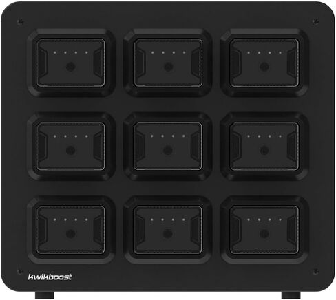 EdgePower 9-Bay Battery Charging Station – Charges and Stores Nine EdgePower Batteries – Batteries Not Included - Use w/KwikBoost EdgePower Charging Solution for Classrooms and Offices in Saudi Arabia