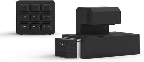 EdgePower 9-Bay Battery Charging Station – Charges and Stores Nine EdgePower Batteries – Batteries Not Included - Use w/KwikBoost EdgePower Charging Solution for Classrooms and Offices in Saudi Arabia
