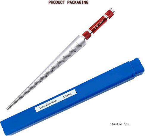 Hole Tapered Ruler, Calliper Gauge，Wide Application Taper Aperture Gauge,Round Hole Measuremen,Aperture Tester(0.1-5MM) in Kuwait