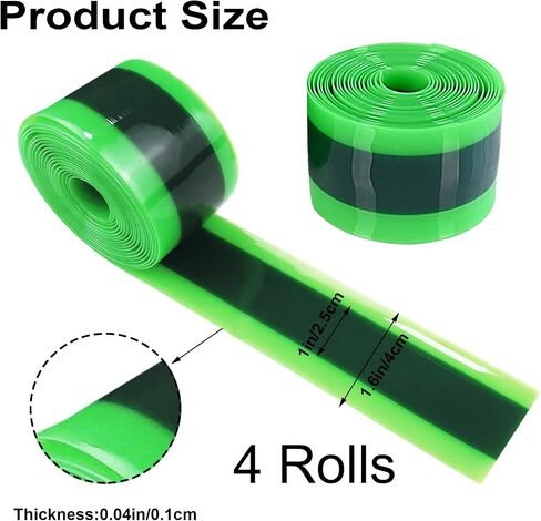 Bike Tire Liner, Inner Tube Bicycle Flat Protector Help Prevent Flats and Punctures Compatible Protects Inner Tire Tube with TPU Liner with 12" 16" 18" 20" 24" 26" 27.5" 29" 700C in Saudi Arabia