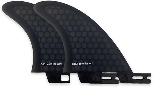 Shapers Surfboard Core-Lite Tech Quad Rear Fins Compatible with FCS II Fin Systems in Saudi Arabia